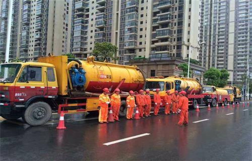 阜平市政管道清淤