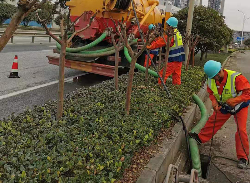 阜平市政管道清淤
